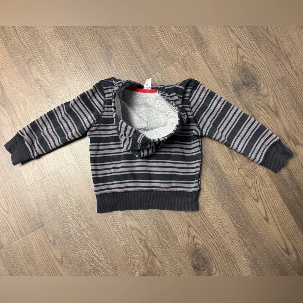 Carter's 3T Hooded Full Zip Striped Hoody, exclt cndtn. 15% off w 2+ bndl